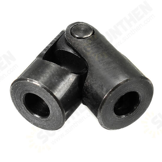 4mm to 4mm Black Joint Coupling Iron Small Cross Universal Joint Coupling