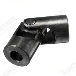 4mm to 4mm Black Joint Coupling Iron Small Cross Universal Joint Coupling 4mm to 4mm Black Joint Coupling Iron Small Cross Universal Joint Coupling