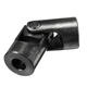 4mm to 4mm Black Joint Coupling Iron Small Cross Universal Joint Coupling