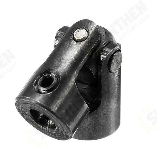 4mm to 4mm Black Joint Coupling Iron Small Cross Universal Joint Coupling