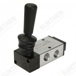 5 Port 2 Position 1/4 Inch Valve PT Hand Lever Operated Control Pneumatic Valve 4H210-08 5 Port 2 Position 1/4 Inch Valve PT Hand Lever Operated Control Pneumatic Valve 4H210-08