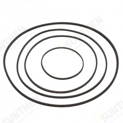 50pcs 40-130mm Square Tape Machine Belt Mix Cassette Assorted Common Repair Universal