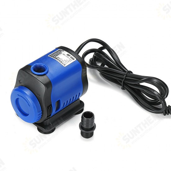 5/20/35/45/80W 220V Ultra Quiet Submersible Aquarium Water Pump Fish Tank Fountain Pond Filter