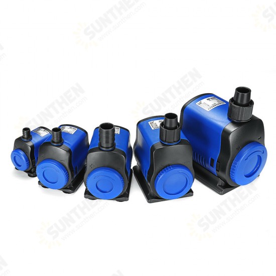 5/20/35/45/80W 220V Ultra Quiet Submersible Aquarium Water Pump Fish Tank Fountain Pond Filter