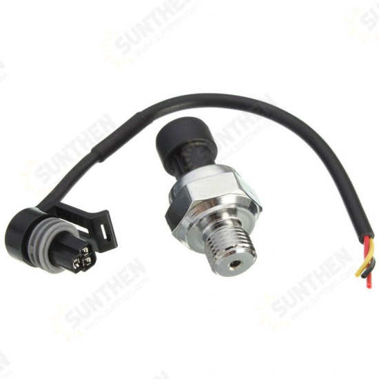 5V 0-1.2 MPa Pressure Transducer Sensor Oil Fuel Diesel Gas Water Air Sensor