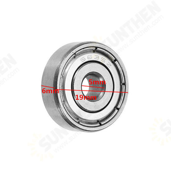 5x19x6mm 635Z Stainless Steel Deep Groove Ball Bearing for Hand Fidget Spinner