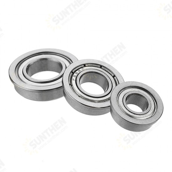 6/8/10mm Wide Band Edge Bearing Motor Flange Bearing Block Take Side Ball Bearing