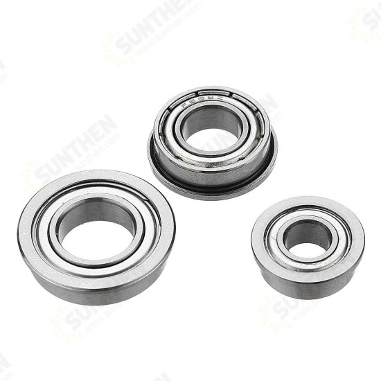 6/8/10mm Wide Band Edge Bearing Motor Flange Bearing Block Take Side Ball Bearing