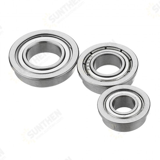 6/8/10mm Wide Band Edge Bearing Motor Flange Bearing Block Take Side Ball Bearing