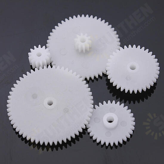 75 Type Plastic Crown Gear Single Double Reduction Gear Worm Gear