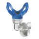 7/8 Inch F-7/8 Inch M Clean Shot Shut Off Valve Joint For Airless Spraying Gun