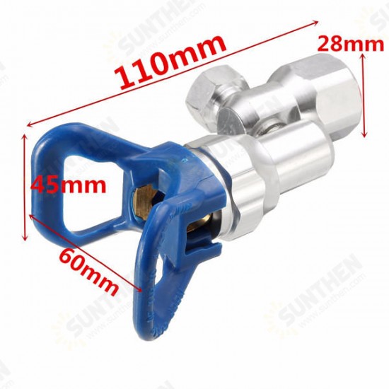 7/8 Inch F-7/8 Inch M Clean Shot Shut Off Valve Joint For Airless Spraying Gun