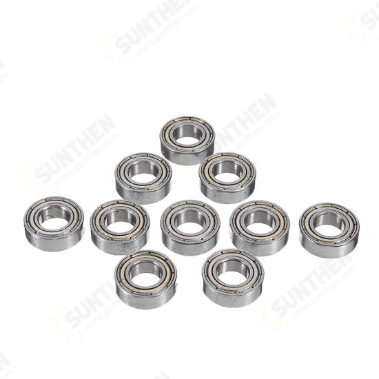 80Pcs 16mmx8mmx5mm Steel Shielded Deep Groove Ball Bearing 688ZZ