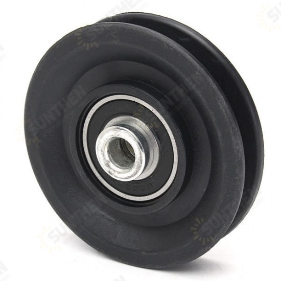 90mm Nylon Bearing Pulley Wheel 3.5inch Cable Gym Fitness Equipment Part