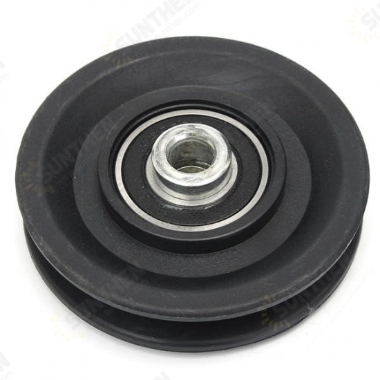 90mm Nylon Bearing Pulley Wheel 3.5inch Cable Gym Fitness Equipment Part