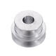 Aluminum Alloy 40&50mm Double Groove Pulley 8-20MM Fixed Bore V-shape Pulley Wheel for 10MM Belt