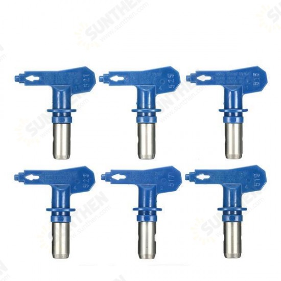 Blue Airless Spraying Gun Tips 5 Series 15-31 For Wagner Atomex Titan Paint Spray Tip