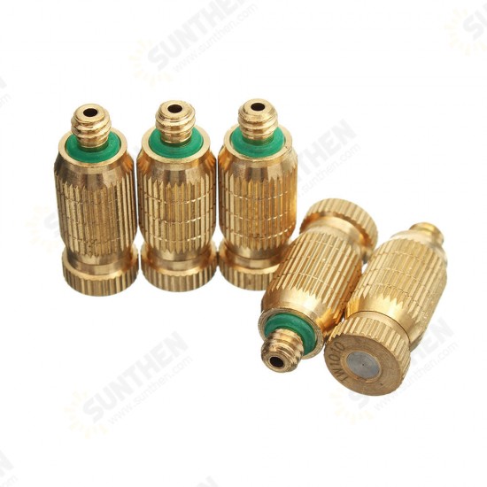 Brass Misting Nozzle 1010/1510/2010/3010/4010/5010 3/16 Inch Thread