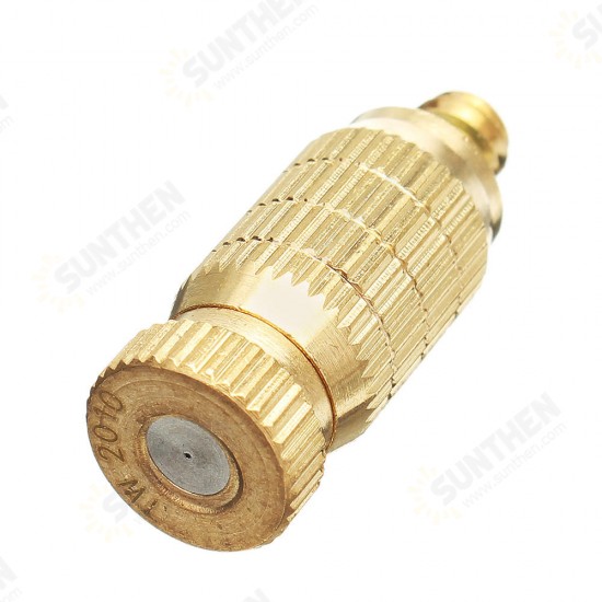 Brass Misting Nozzle 1010/1510/2010/3010/4010/5010 3/16 Inch Thread