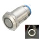 DC 12V 12mm Led Light Metal Push Button Latching Switch Waterproof Switch