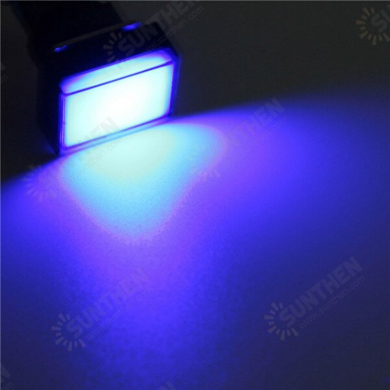 DC 24V Push Button Self-reset Momentary Switch LED Light