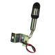 DIN Beacon Threaded Mounting Pole Stem for Flashing Rotating Warning Light Amber Work Light