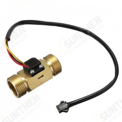 DN20 G3/4 Copper Water Flow Sensor Pulse Output 1.75Mpa 2~45L/min Flowmeter