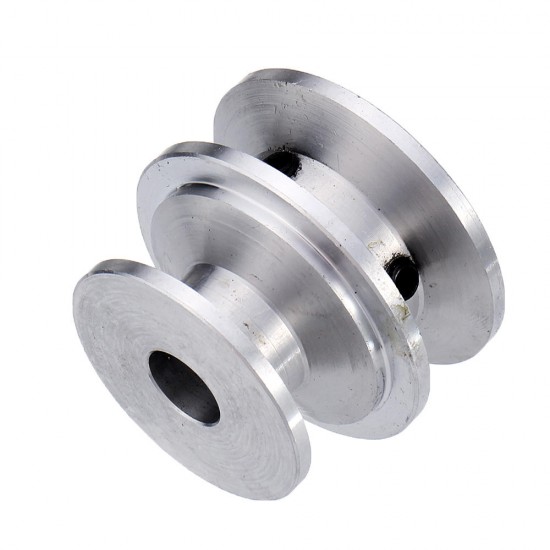 Double Groove 30&40mm Pulley 8/10/12MM Fixed Bore Pulley Wheel for 10MM Belt
