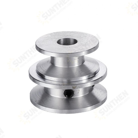 Double Groove 30&40mm Pulley 8/10/12MM Fixed Bore Pulley Wheel for 10MM Belt