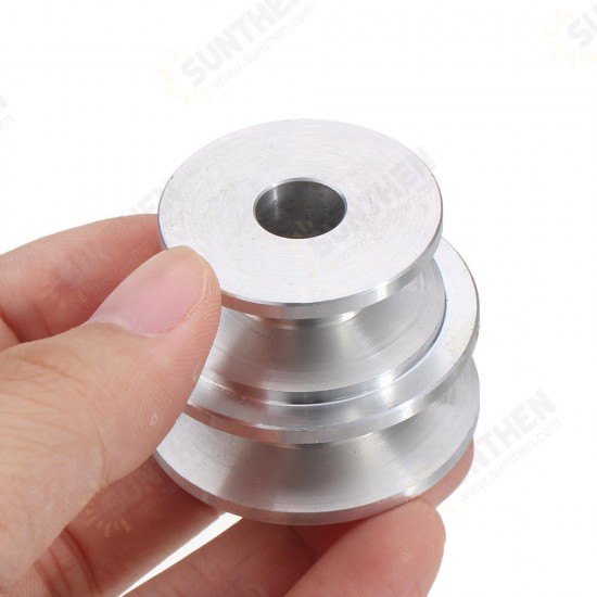 Double Groove 30&40mm Pulley 8/10/12MM Fixed Bore Pulley Wheel for 10MM Belt