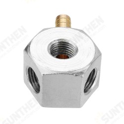 G1/4 Cooling Tube Magnetic Seat with 3 Holes Flexible for Milling Cooling G1/4 Cooling Tube Magnetic Seat with 3 Holes Flexible for Milling Cooling