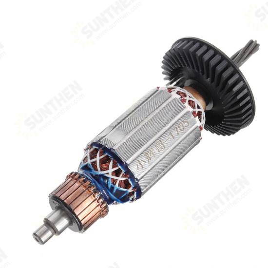 Electric Hammer Rotor 6 Teeth Pure Copper Motor Rotor Accessories For Bosch 26 Impact Drill Machine