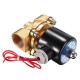 DN20 NPT 3/4 Brass Electric Solenoid Valve AC 220V/DC 12V/DC 24V Normally Closed Water Air Fuels Valve