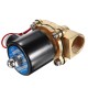 DN20 NPT 3/4 Brass Electric Solenoid Valve AC 220V/DC 12V/DC 24V Normally Closed Water Air Fuels Valve