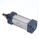 SC 40mm Bore Air Cylinder 25-400mm Stroke Pneumatic Cylinder M12x1.25 Thread PT1/4 Connect Double Acting Pneumatic Air Cylinder