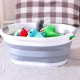 Large Laundry Storage Baskets Foldable Cloth Folding Washing Storage Hamper Bathroom