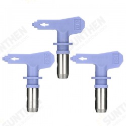 Light Purple Airless Spraying Gun Tips 6 Series 17-25 For Wagner Atomex Titan Paint Spray Tip
