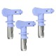 Light Purple Airless Spraying Gun Tips 6 Series 17-25 For Wagner Atomex Titan Paint Spray Tip