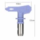 Light Purple Airless Spraying Gun Tips 6 Series 17-25 For Wagner Atomex Titan Paint Spray Tip