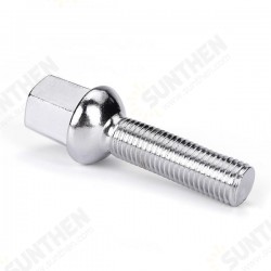 M12x1.5 17mm Radius Alloy Wheel Bolt For Mercedes CLK 92 - 09 M12x1.5 17mm Radius Alloy Wheel Bolt For Mercedes CLK 92 - 09