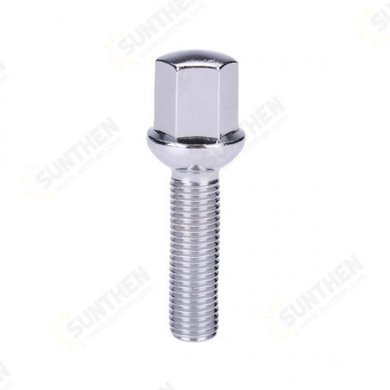 M12x1.5 17mm Radius Alloy Wheel Bolt For Mercedes CLK 92 - 09