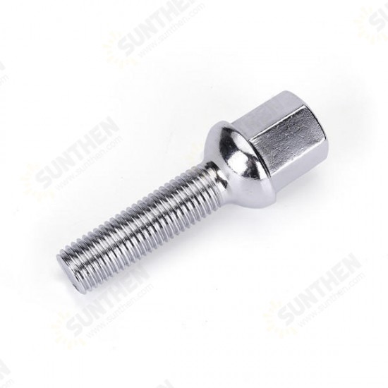 M12x1.5 17mm Radius Alloy Wheel Bolt For Mercedes CLK 92 - 09