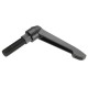 M16 Male Thread Machinery Adjustable Clamp Handle Lever Metalworking M16 Male Thread Machinery Adjustable Clamp Handle Lever Metalworking