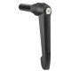 M16 Male Thread Machinery Adjustable Clamp Handle Lever Metalworking M16 Male Thread Machinery Adjustable Clamp Handle Lever Metalworking