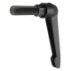 M16 Male Thread Machinery Adjustable Clamp Handle Lever Metalworking M16 Male Thread Machinery Adjustable Clamp Handle Lever Metalworking