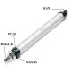 MAL25x200 25mm Bore 200mm Stroke Double Acting Mini Pneumatic Air Cylinder MAL25x200 25mm Bore 200mm Stroke Double Acting Mini Pneumatic Air Cylinder