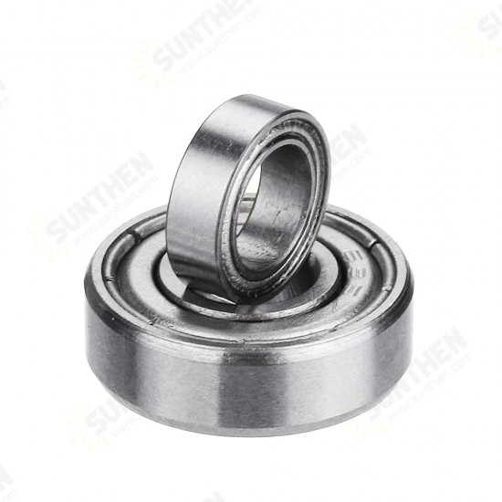 10pcs MR85ZZ 695ZZ Bearing I.D 5mm Steel Double Shielded Miniature Deep Groove Ball Bearing