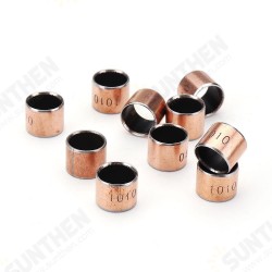 10pcs 10x12x10mm Ball Bearing Bushing Copper Alloy Bearing Bushing 10pcs 10x12x10mm Ball Bearing Bushing Copper Alloy Bearing Bushing
