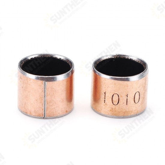 10pcs 10x12x10mm Ball Bearing Bushing Copper Alloy Bearing Bushing