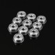 10pcs F623ZZ Flange Bushing Ball Bearings 3x10x4mm Mini Deep Groove Flange Ball Bearing